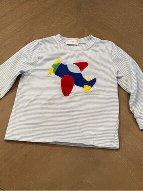 Cecil & Lou Airplane Long Sleeve Tee